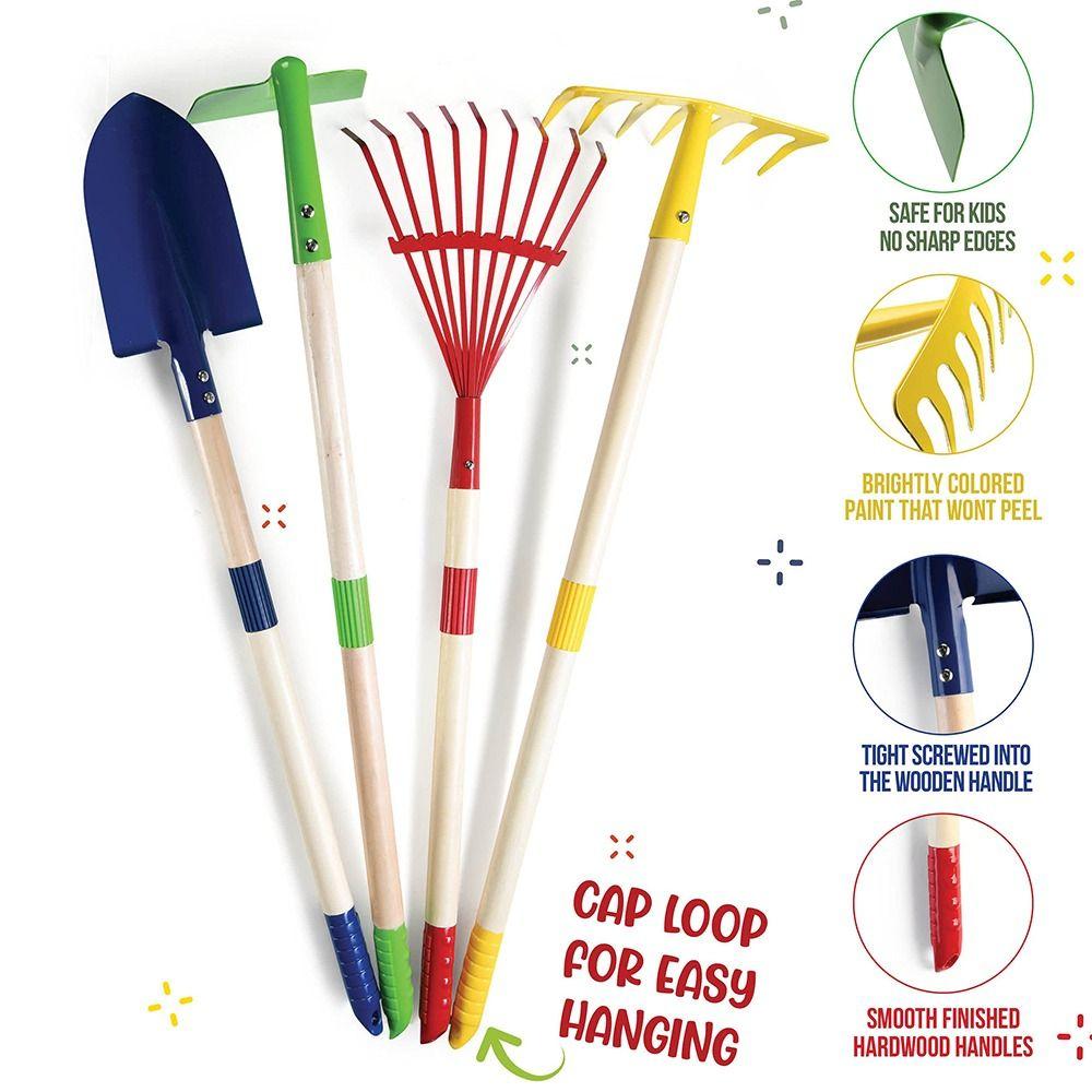 Kid-Friendly Design Children s Garden Leaves Rake Leaf Rake Gardening Tools Safe for Kids 4pcs
Kid-Friendly Design Children s Garden Leaves Rake Leaf Rake Gardening Tools Safe for Kids 4pcs