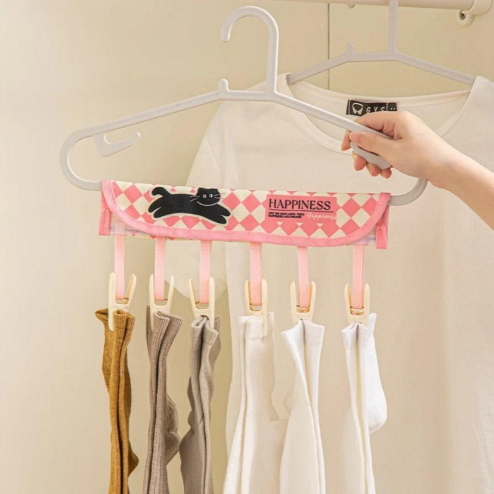 6 Clips Folding Clothes Hangers Non-slip Lightweight Travel Clothes Clips Easy To Use Windproof Portable Clothes Drying Rack синий
6 Clips Folding Clothes Hangers Non-slip Lightweight Travel Clothes Clips Easy To Use Windproof Portable Clothes Drying Rack синий