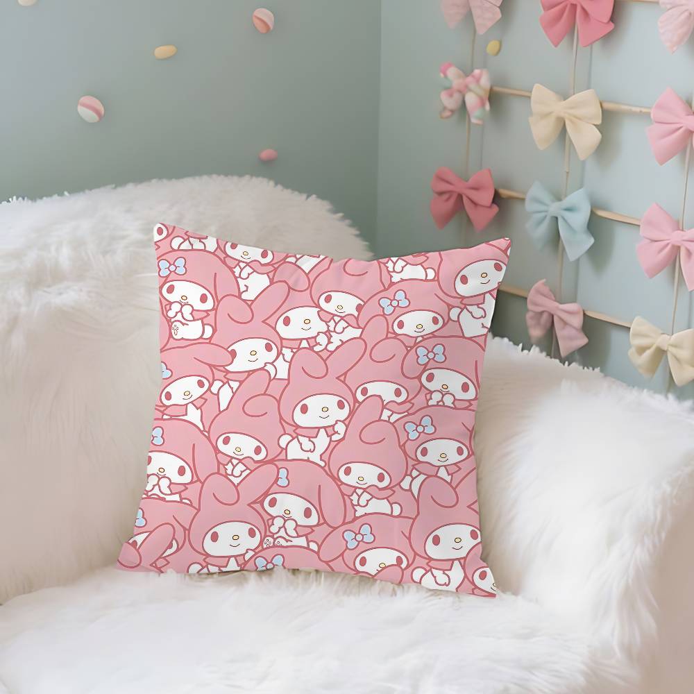 Cute MMy MMelodys Case Plush Fabric Soft Pillowcase Double Sided Print Cushion Cover Household Gifts 40x40CM(16x16in)
Cute MMy MMelodys Case Plush Fabric Soft Pillowcase Double Sided Print Cushion Cover Household Gifts 40x40CM(16x16in)