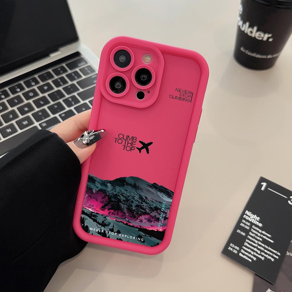 Peak Plane Phone Case For iPhone 17 16 15 14 Pro Max 13 12 11 16 Plus 16E 17 Air Shockproof Matte Soft TPU Silicone Bumper Cover iPhone 16Pro Max
Peak Plane Phone Case For iPhone 17 16 15 14 Pro Max 13 12 11 16 Plus 16E 17 Air Shockproof Matte Soft TPU Silicone Bumper Cover iPhone 16Pro Max