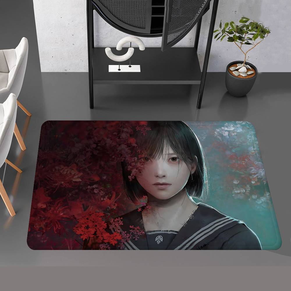 Horror Game S-Silent H-Hill Entrance Door Mat Washable Non-Slip Living Room Sofa Chairs Area Mat Kitchen Welcome Doormat 40x60cm
Horror Game S-Silent H-Hill Entrance Door Mat Washable Non-Slip Living Room Sofa Chairs Area Mat Kitchen Welcome Doormat 40x60cm