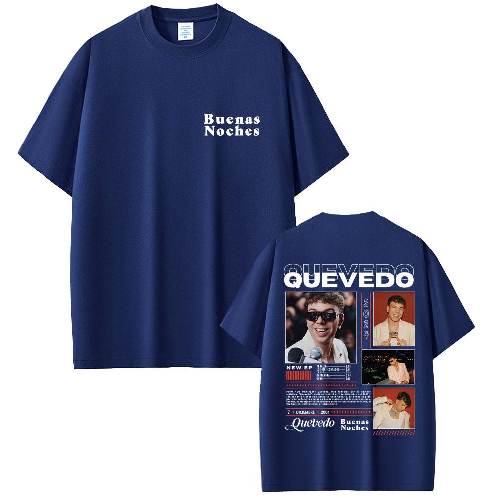 2026 Rapper Quevedo Buenas Noches T-shirt Men Women Hip Hop Fashion Street Oversized T Shirt Men s Cotton Casual Vintage T Shirt 4XL
2026 Rapper Quevedo Buenas Noches T-shirt Men Women Hip Hop Fashion Street Oversized T Shirt Men s Cotton Casual Vintage T Shirt 4XL