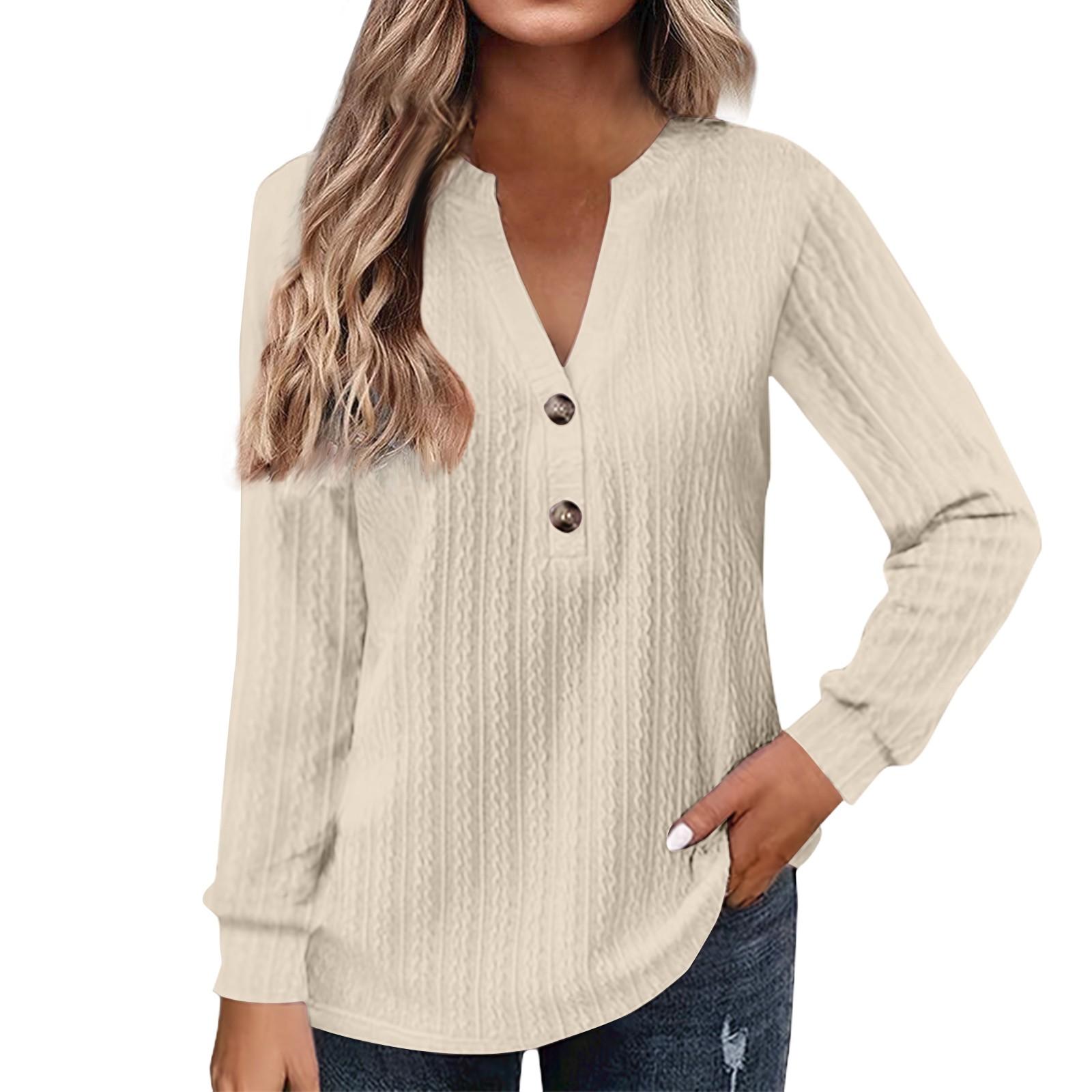 Жіноча модна одноколірна повсякденна футболка з V-подібним вирізом і довгими рукавами з принтом S хакі
Жіноча модна одноколірна повсякденна футболка з V-подібним вирізом і довгими рукавами з принтом S хакі