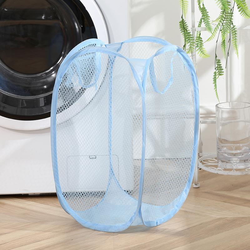Foldable Hand-Held Laundry Basket Dirty Clothes Storage Grid Basket Household Organizer for Clothes
Foldable Hand-Held Laundry Basket Dirty Clothes Storage Grid Basket Household Organizer for Clothes