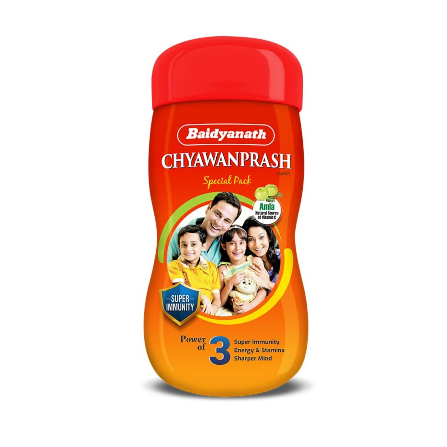 Baidyanath Chyawanprash Special 950g Pack Of 1 | Immunity Booster & Energy Tonic for Family Health
Baidyanath Chyawanprash Special 950g Pack Of 1 | Immunity Booster & Energy Tonic for Family Health
