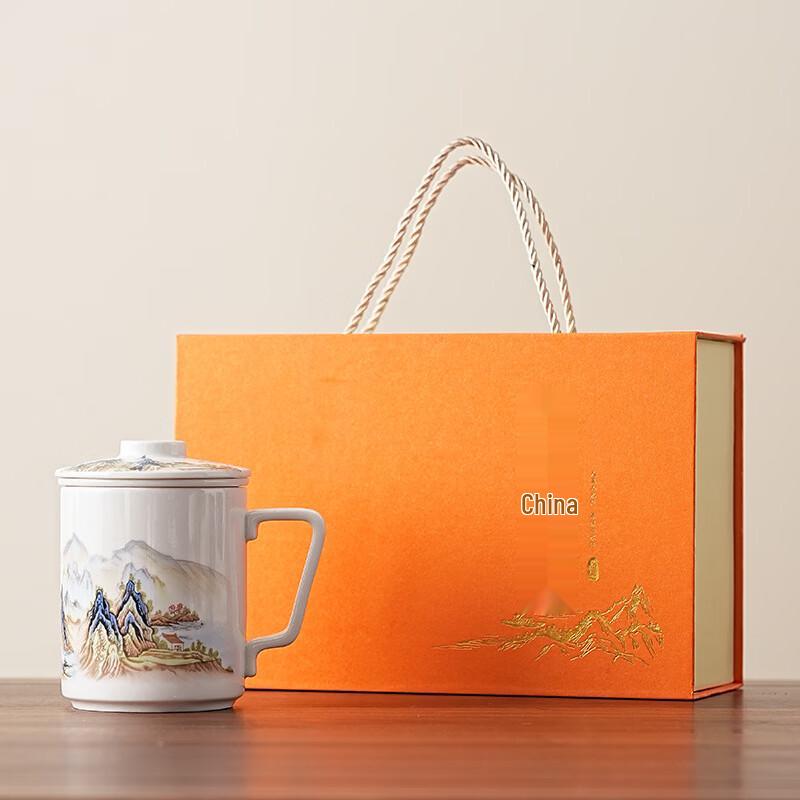 OLOEY Suet Jade Tea Infuser Office Cup
OLOEY Suet Jade Tea Infuser Office Cup