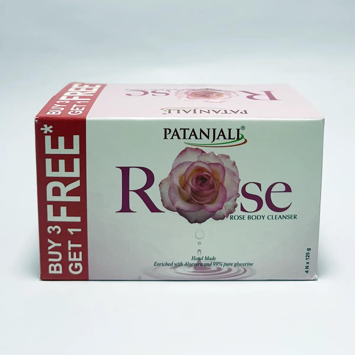 Patanjali Rose Body Cleanser, With Cleanse Gently, Soothes And Provide Soft And Supple Skin, 375gm
Patanjali Rose Body Cleanser, With Cleanse Gently, Soothes And Provide Soft And Supple Skin, 375gm
