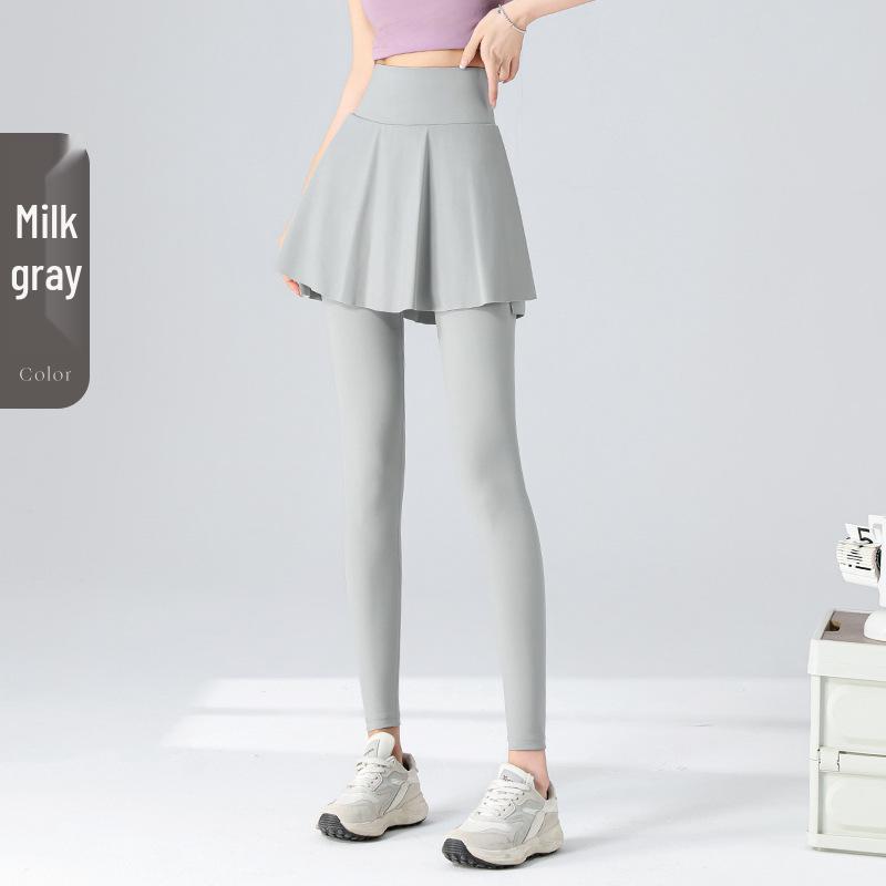 Женские брюки для йоги с высокой талией и юбкой, дышащие и приподнимающие бедра для бега и фитнеса L
Женские брюки для йоги с высокой талией и юбкой, дышащие и приподнимающие бедра для бега и фитнеса L