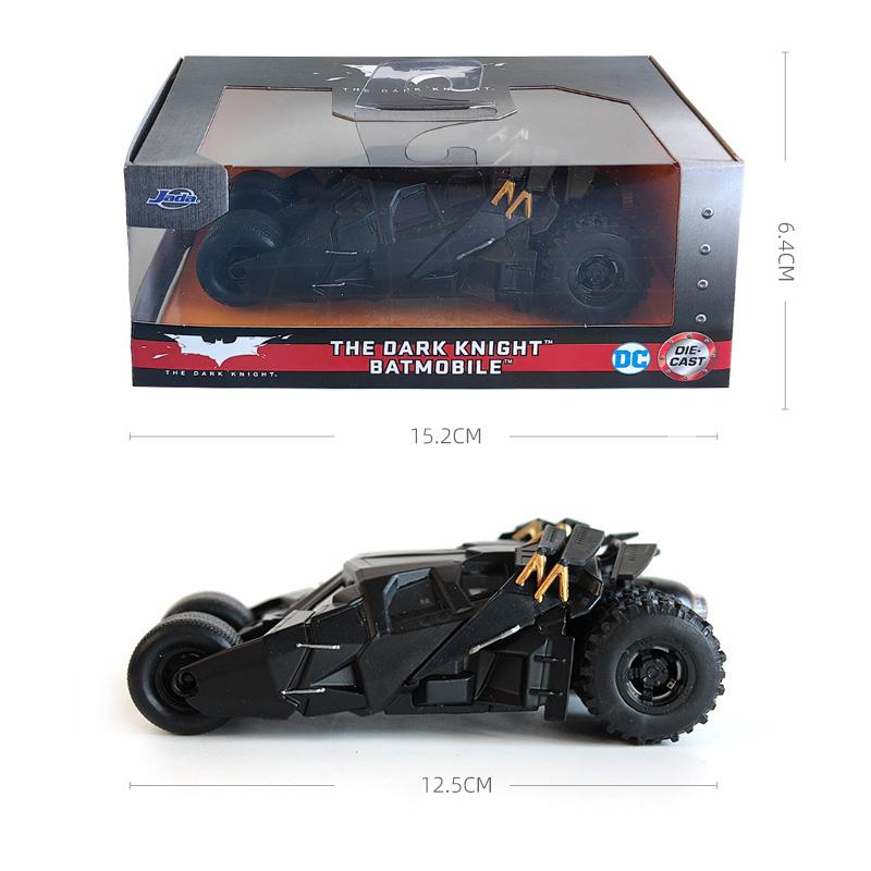 JADA 2008 The Dark Knight Batmobile 1:32 DieCast Model - Semi Flat Black with Free-Rolling Wheels JD98232
JADA 2008 The Dark Knight Batmobile 1:32 DieCast Model - Semi Flat Black with Free-Rolling Wheels JD98232