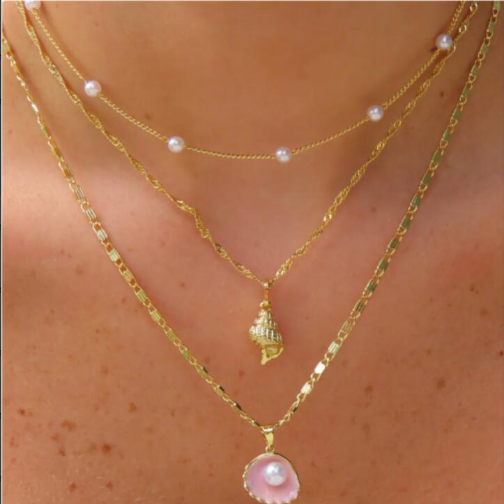 Ocean Vacation Style Starfish Shell Turtle Multi Charm Necklace Summer Conch Shell Women Collar Jewelry
Ocean Vacation Style Starfish Shell Turtle Multi Charm Necklace Summer Conch Shell Women Collar Jewelry