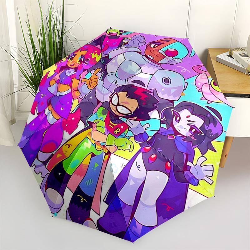 1pc Rainbow Brite & Teen Titans Go! Automatic Opening Folding Outdoor Umbrella - 8 Bone Iron Frame, Suitable for Fans, Travel, Daily Use, Gift fo
1pc Rainbow Brite & Teen Titans Go! Automatic Opening Folding Outdoor Umbrella - 8 Bone Iron Frame, Suitable for Fans, Travel, Daily Use, Gift fo