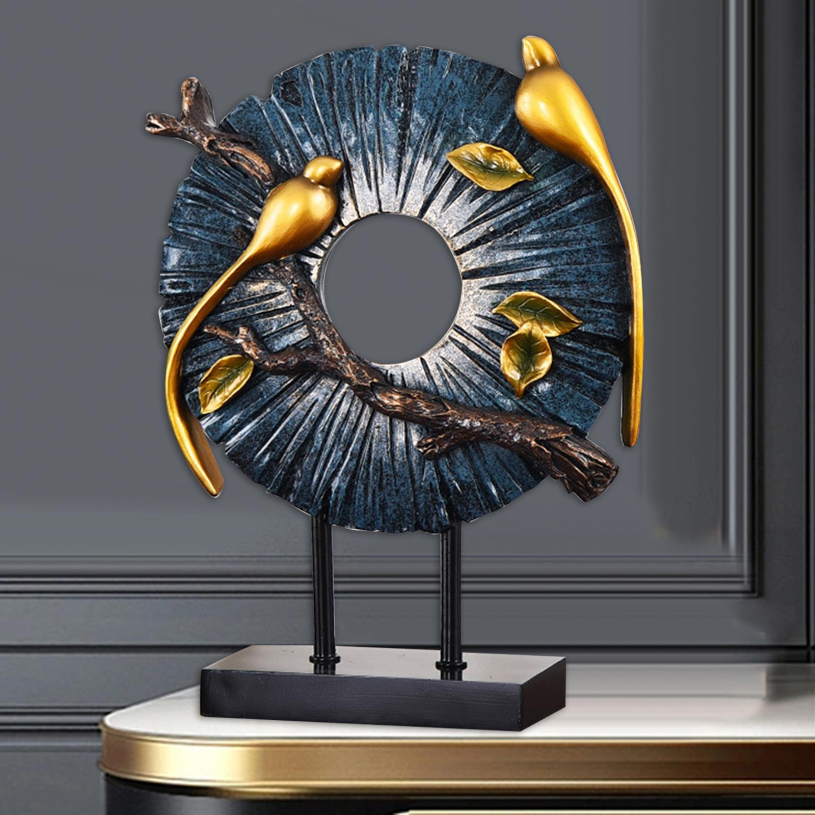 Скульптура птицы, фигурка сороки, декоративная коллекция, статуя из смолы, украшение для книжной полки в спальне синий
Скульптура птицы, фигурка сороки, декоративная коллекция, статуя из смолы, украшение для книжной полки в спальне синий