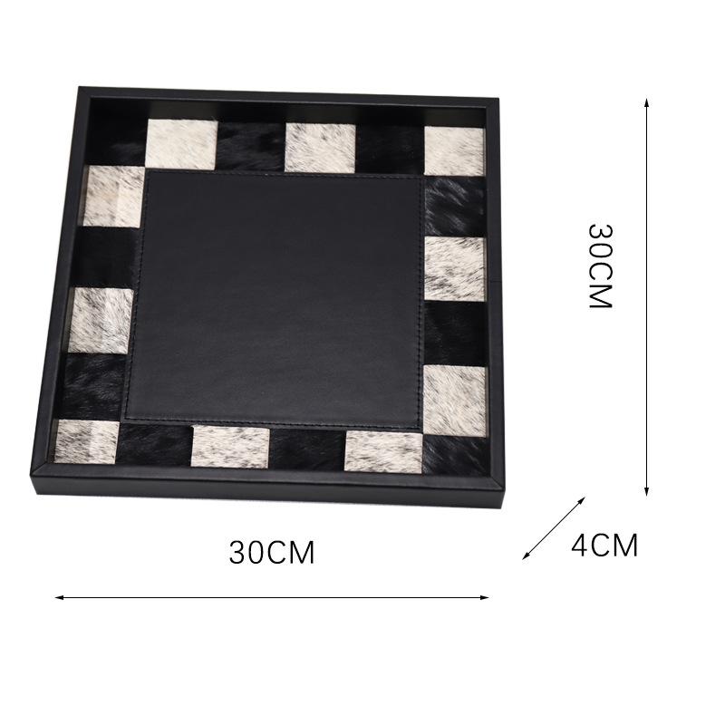 Horsehair Square Trays Living Room Desktop Decoration Tray Entrance Hall Storage Plates Modern Simple Home Decoration Ornaments
Horsehair Square Trays Living Room Desktop Decoration Tray Entrance Hall Storage Plates Modern Simple Home Decoration Ornaments