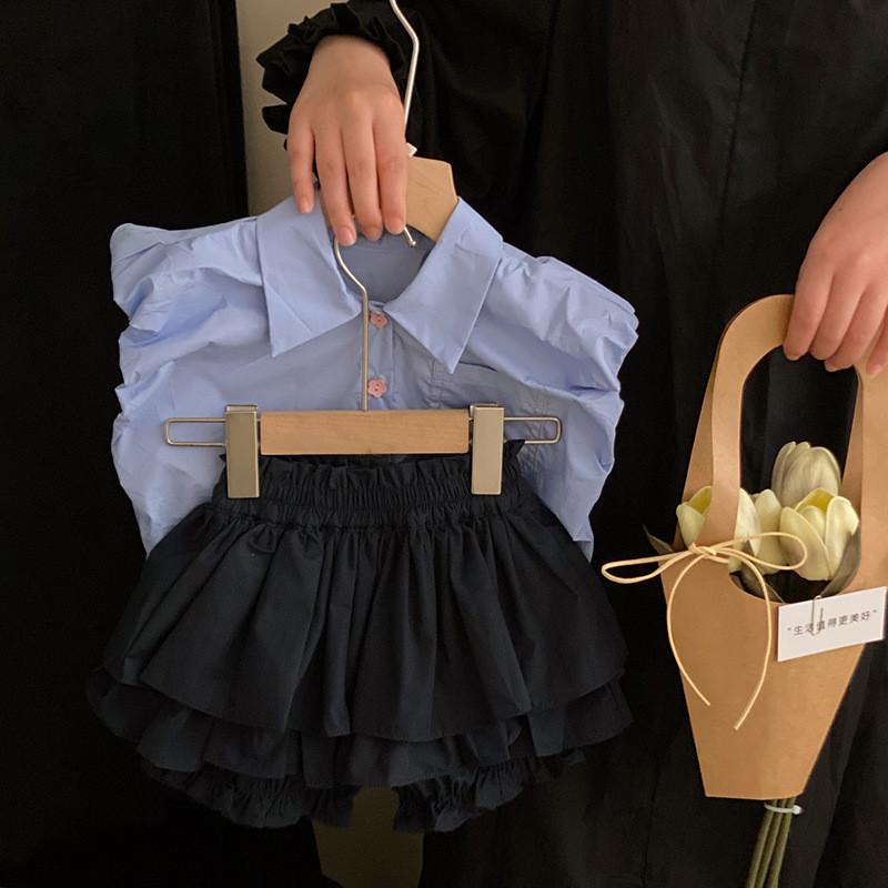 Trendy Korean Style Girls Summer Two Piece Outfit With Cute Collared Sleeveless Top And Playful Shorts SkirtPants,140cm
Trendy Korean Style Girls Summer Two Piece Outfit With Cute Collared Sleeveless Top And Playful Shorts SkirtPants,140cm