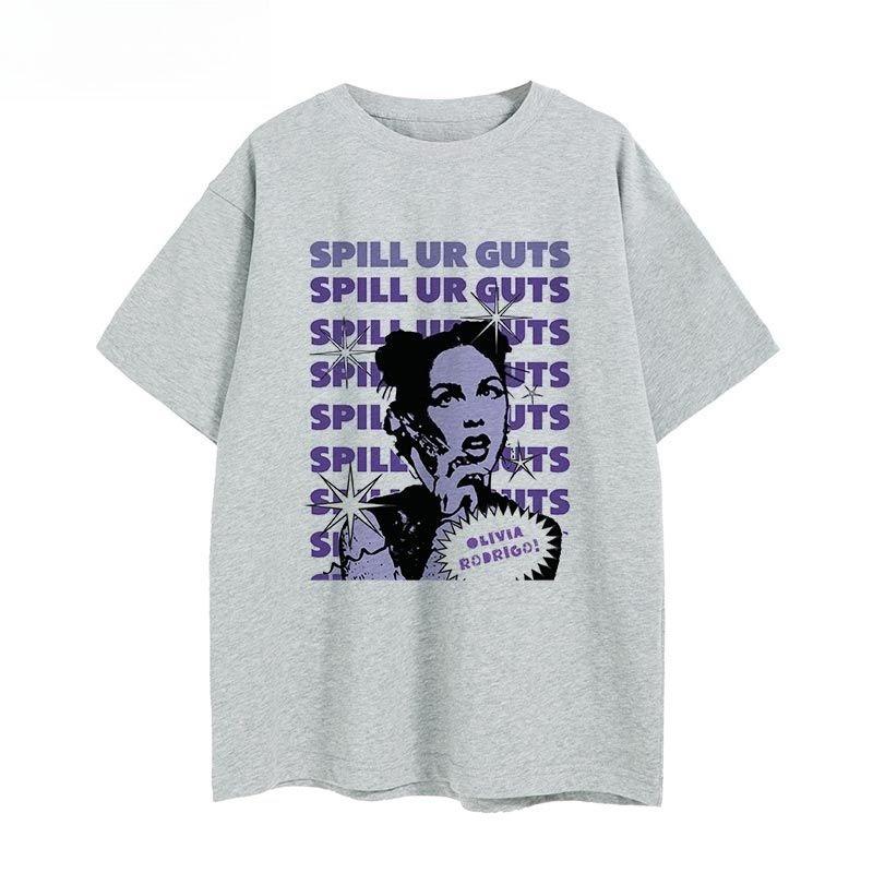 Olivia Rodrigo Shortsleeved Concert Tshirt Pure Cotton Tshirt for European and American Men and Women in Summer S
Olivia Rodrigo Shortsleeved Concert Tshirt Pure Cotton Tshirt for European and American Men and Women in Summer S