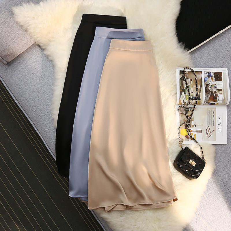 Women s High-End Silk Midi Skirt: Acetic Acid, Elastic Waist, Large Swing, High-Waisted Design L
Women s High-End Silk Midi Skirt: Acetic Acid, Elastic Waist, Large Swing, High-Waisted Design L