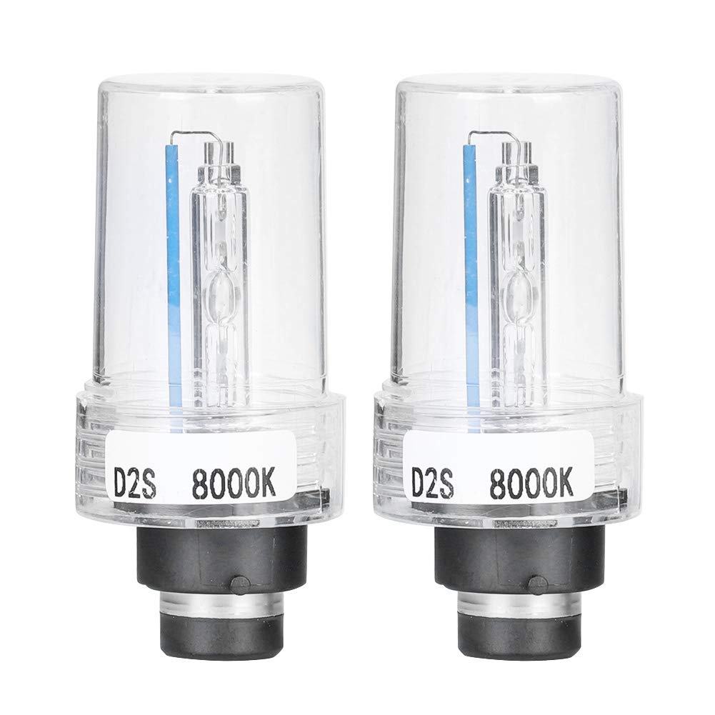 Elerose 2-Piece LED Headlight Bulbs, 12V 35W D2S 8000K Headlight Headlamp Xenon Bulbs for Cars
Elerose 2-Piece LED Headlight Bulbs, 12V 35W D2S 8000K Headlight Headlamp Xenon Bulbs for Cars