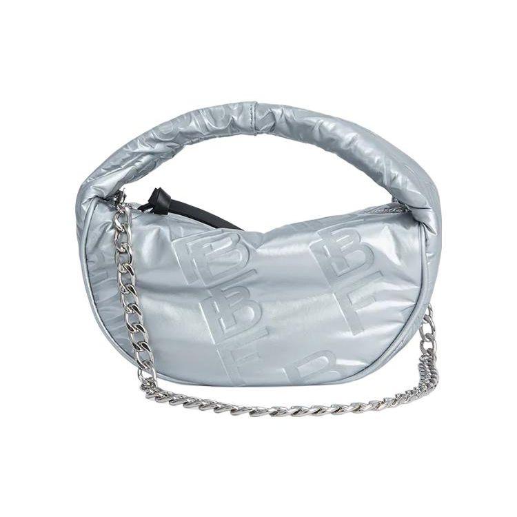By Far Baby Cush Logo Print Detachable Chain Strap Polyester Shoulder Crossbody Handbag Women Handbag Silver 23PFBCUSSSVSEFSMA Basic Set (Bag+Dust Bag)
By Far Baby Cush Logo Print Detachable Chain Strap Polyester Shoulder Crossbody Handbag Women Handbag Silver 23PFBCUSSSVSEFSMA Basic Set (Bag+Dust Bag)