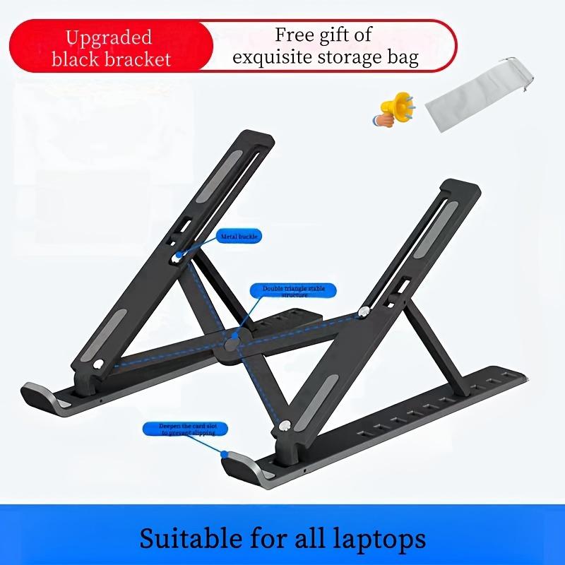 1Portable foldable laptop stand 1pcs чорний
1Portable foldable laptop stand 1pcs чорний
