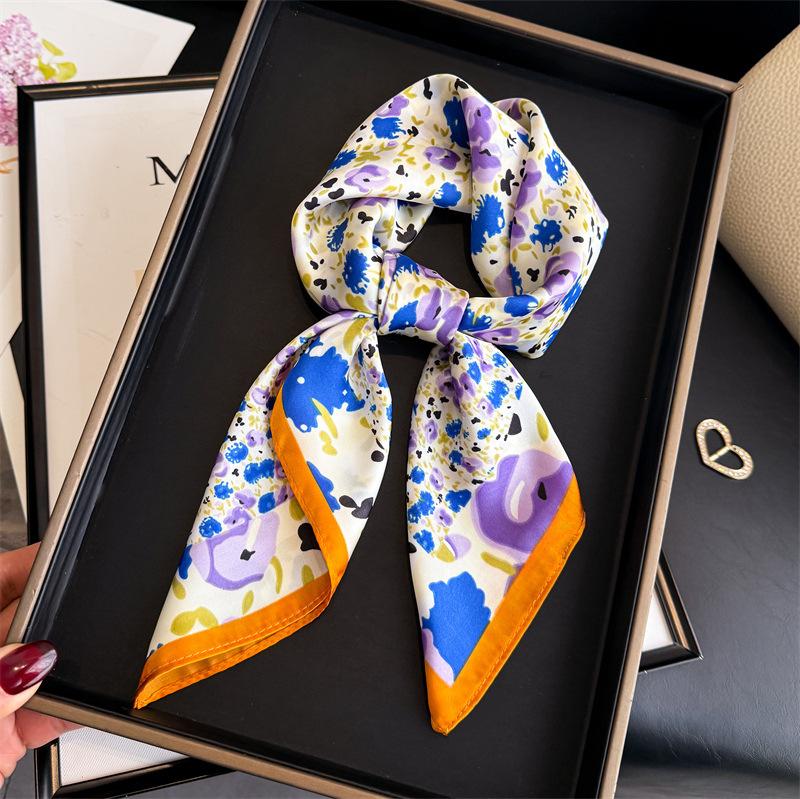 Square Scarf Luxury Hijab Female Turban Print Fashion Headscarf Shawl Wraps Neckerchief Bandana Headband Windproof Handkerchief 70x70cm
Square Scarf Luxury Hijab Female Turban Print Fashion Headscarf Shawl Wraps Neckerchief Bandana Headband Windproof Handkerchief 70x70cm