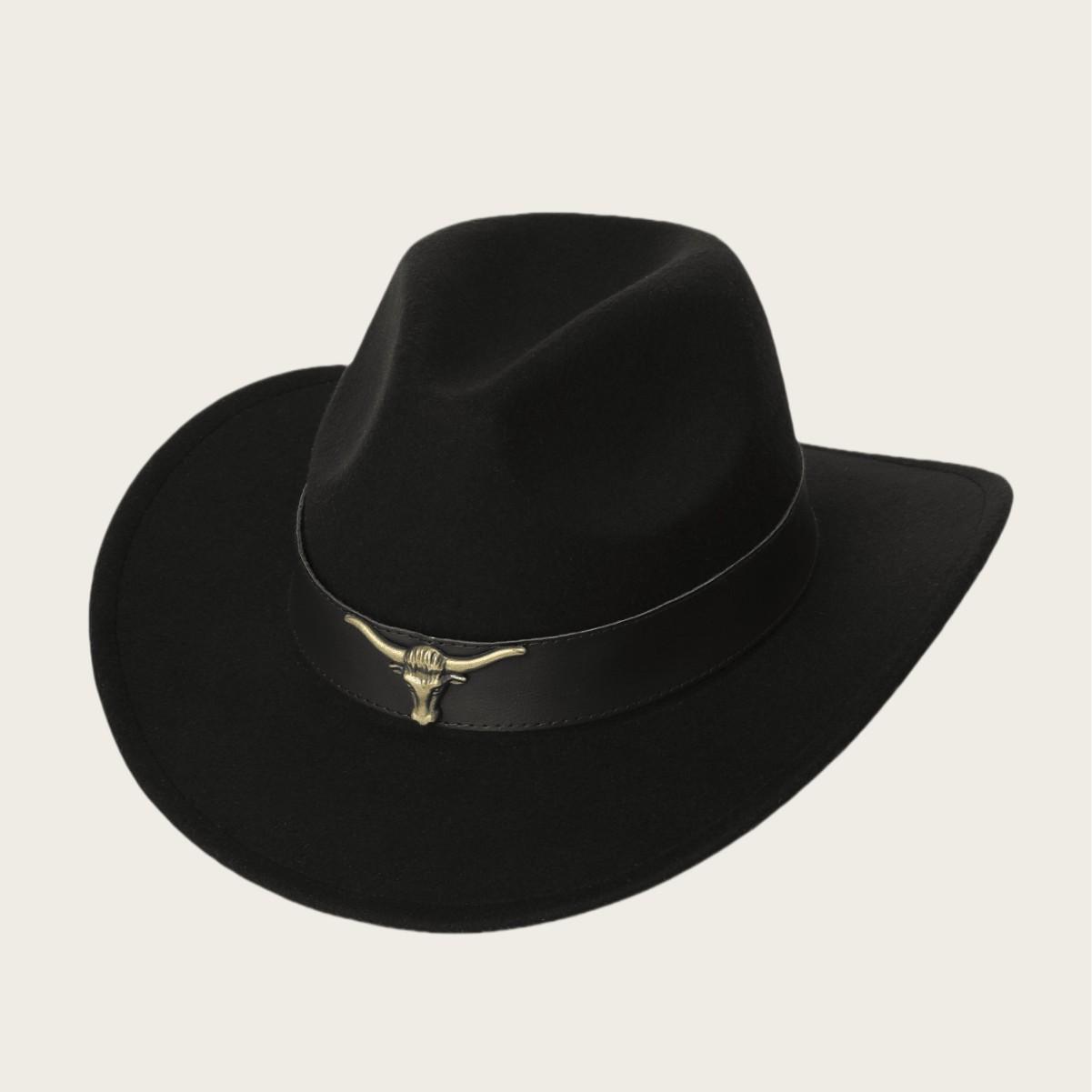 Style Western Cowboy Hat Best Selling Style Ox Head Ribbon Jazz Hat Outdoor Shade Fedora M(56-58cm)
Style Western Cowboy Hat Best Selling Style Ox Head Ribbon Jazz Hat Outdoor Shade Fedora M(56-58cm)