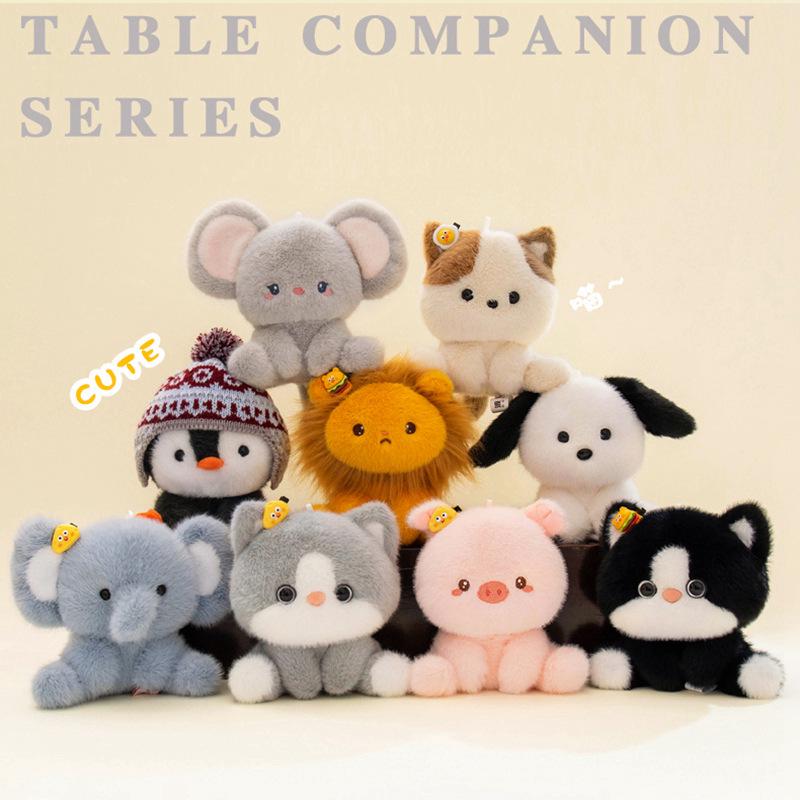 Baby Elephant & Rabbit Plush Desk Companions - Children s Stuffed Animal Ornaments 14cm (0.05kg)
Baby Elephant & Rabbit Plush Desk Companions - Children s Stuffed Animal Ornaments 14cm (0.05kg)