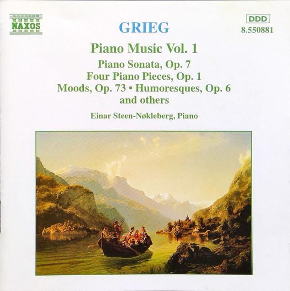 CD EDVARD GRIEG - EINAR STEEN-NKLEBER - Piano Music Vol. 1 8550881 Naxos 1995 Germany Classical Used
CD EDVARD GRIEG - EINAR STEEN-NKLEBER - Piano Music Vol. 1 8550881 Naxos 1995 Germany Classical Used