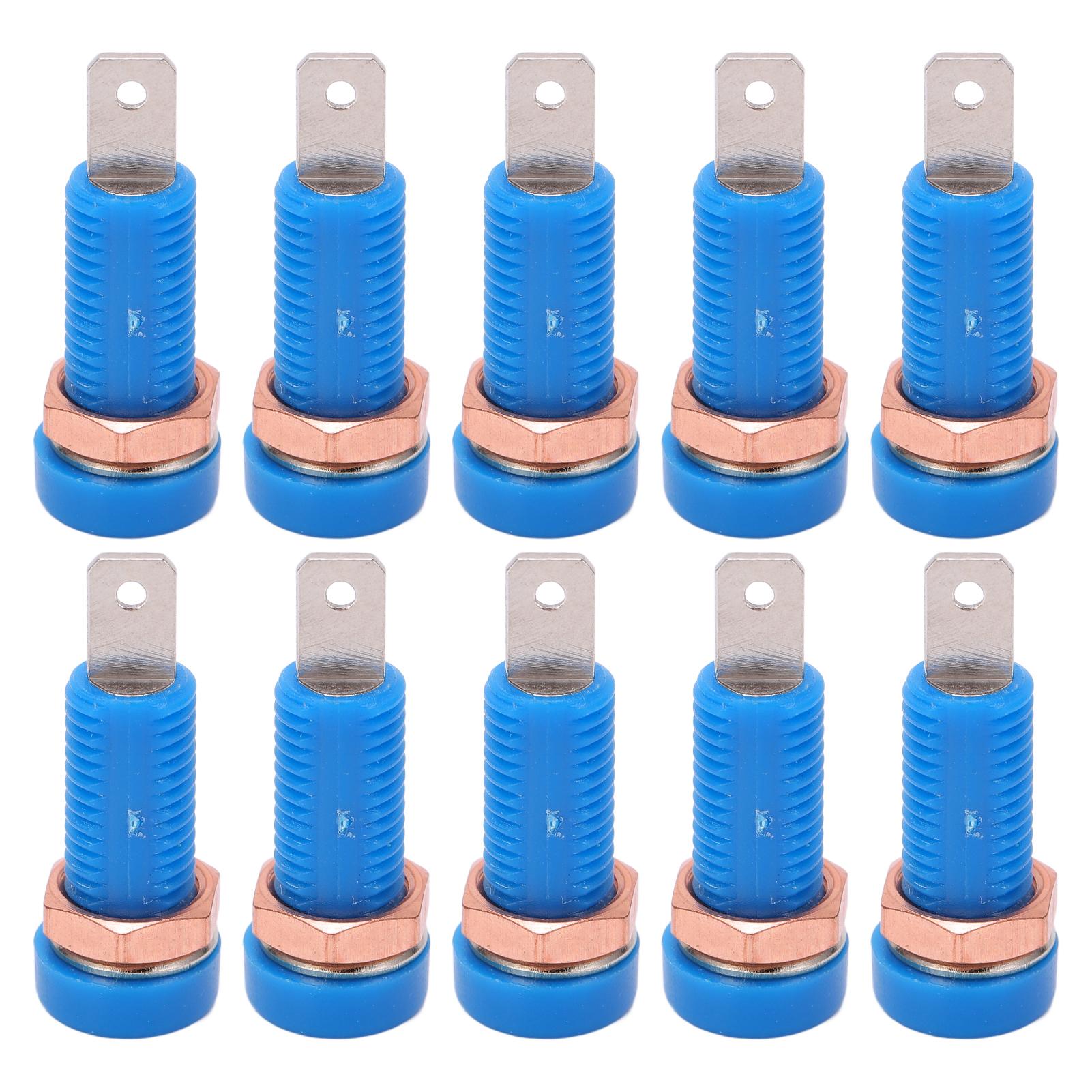10pcs 4mm Banana Jack Socket Mount Binding Post Connector Adapter Panel for Electronic
10pcs 4mm Banana Jack Socket Mount Binding Post Connector Adapter Panel for Electronic