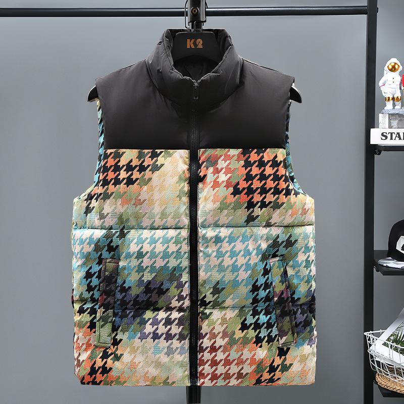 Waistcoat Men s Autumn and Winter New Fashion Trend Colour Blocking Warm Personality Cotton Horse Jacket Jacket Men s Big Yards Shoulder Man 5XL
Waistcoat Men s Autumn and Winter New Fashion Trend Colour Blocking Warm Personality Cotton Horse Jacket Jacket Men s Big Yards Shoulder Man 5XL