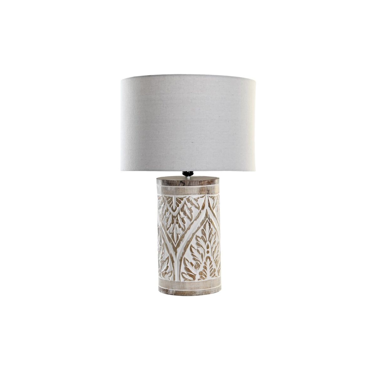 Lampe de bureau DKD Home Decor Naturel Beige Coton Blanc Bois de manguier 50 W (18 x 18 x 30 cm)
Lampe de bureau DKD Home Decor Naturel Beige Coton Blanc Bois de manguier 50 W (18 x 18 x 30 cm)