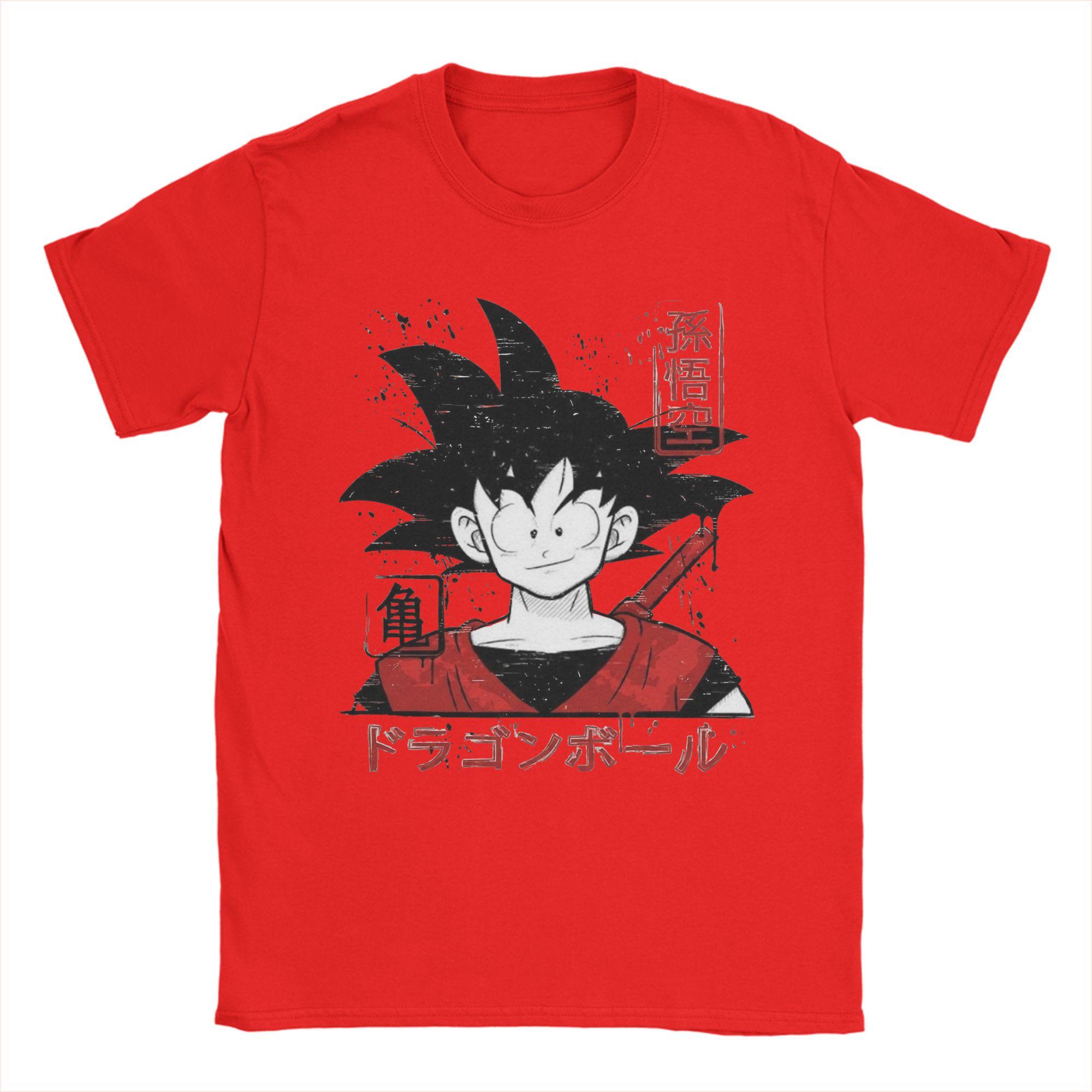 Hipster Japanese Goku Dragon Ball Z TShirt for Men Round Collar Pure Cotton T Shirts Short Sleeve Tees Gift Idea Tops M
Hipster Japanese Goku Dragon Ball Z TShirt for Men Round Collar Pure Cotton T Shirts Short Sleeve Tees Gift Idea Tops M