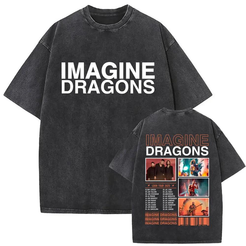 Rock Band Imagine Dragons Loom World Tour 2026 Washed Vintage T-shirt Men Women Gothic Oversized T Shirts Unisex Casual Tshirt XXXL жовтий
Rock Band Imagine Dragons Loom World Tour 2026 Washed Vintage T-shirt Men Women Gothic Oversized T Shirts Unisex Casual Tshirt XXXL жовтий