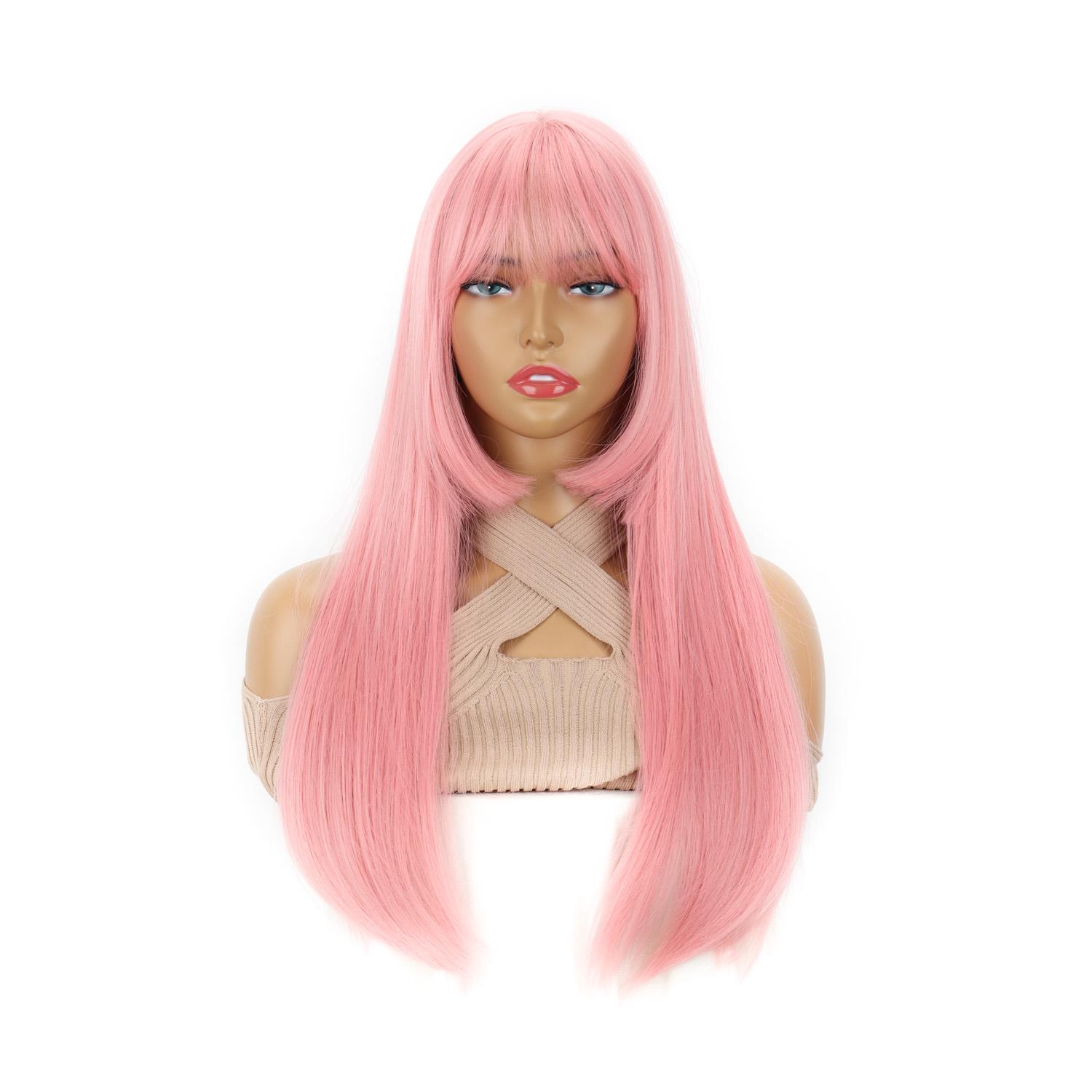 Длинный прямой черный парик с челкой, стрижка «принцесса», аниме-парик из натуральных синтетических волос для женщин, косплея и повседневной носки 52cm
Длинный прямой черный парик с челкой, стрижка «принцесса», аниме-парик из натуральных синтетических волос для женщин, косплея и повседневной носки 52cm