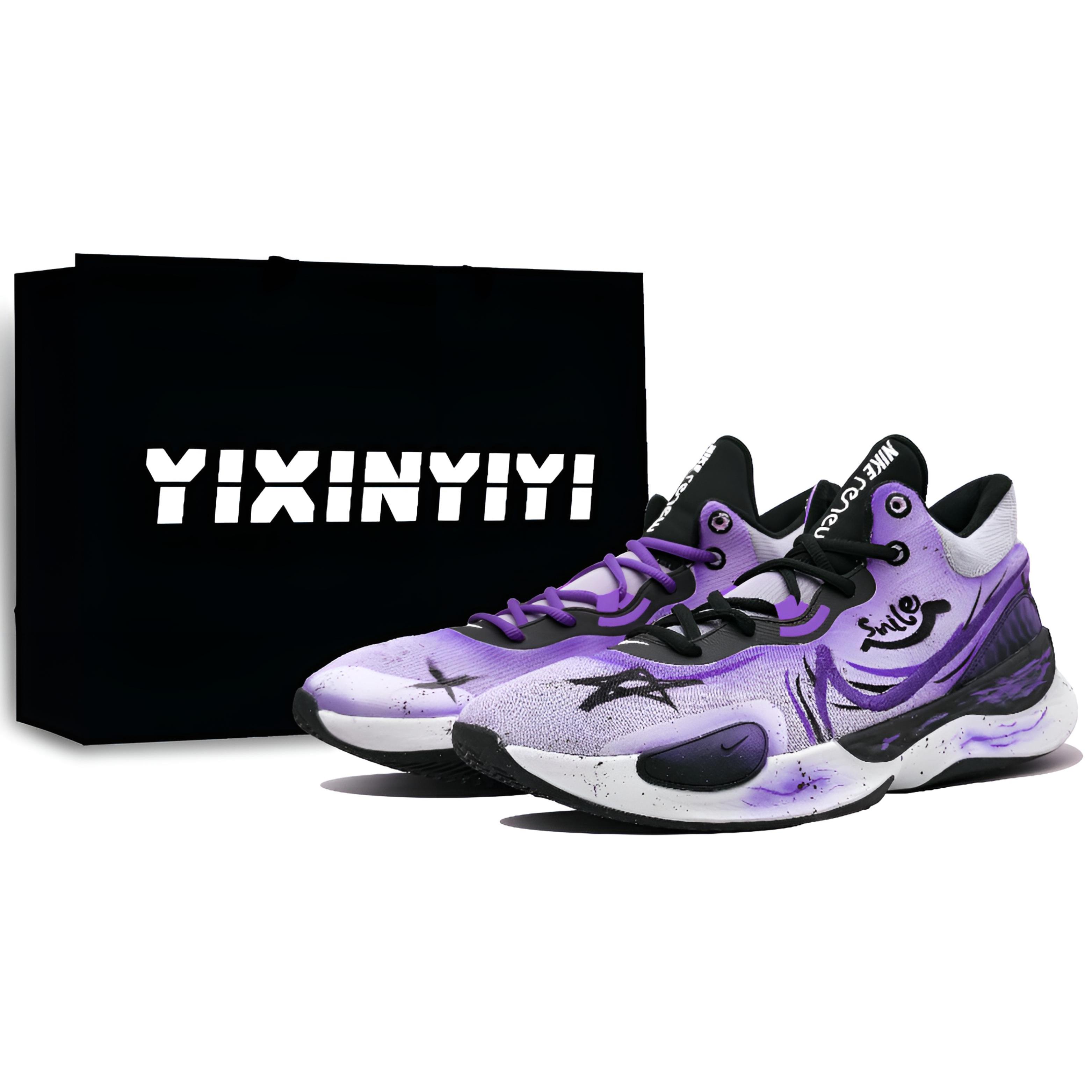 Nike Renew Elevate 3 Low top Basketball Shoes Unisex Cyan Lotus Purple DD9304-500(Team400-smile) 44
Nike Renew Elevate 3 Low top Basketball Shoes Unisex Cyan Lotus Purple DD9304-500(Team400-smile) 44