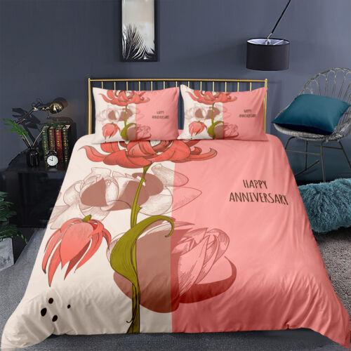 Flower Quilt Cover Set Duvet Covers Pillowcases Single Double Queen King Bedding Single 135x200cm
Flower Quilt Cover Set Duvet Covers Pillowcases Single Double Queen King Bedding Single 135x200cm