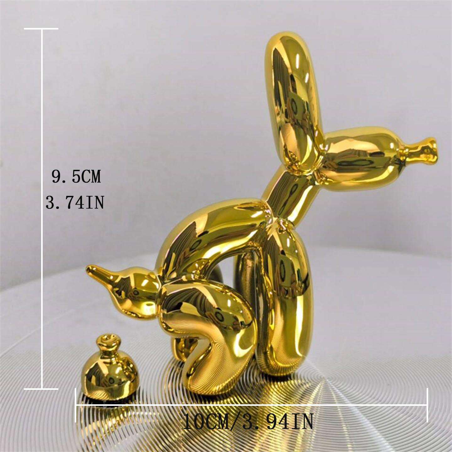 Cute Resin mirror surface Dog Decorative Ornaments Creative Puppy Poop Statue Craft Desktop Handicrafts Ornament Home Decor Gift
Cute Resin mirror surface Dog Decorative Ornaments Creative Puppy Poop Statue Craft Desktop Handicrafts Ornament Home Decor Gift
