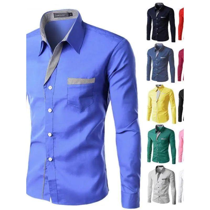 Color Blocked Striped Long Sleeve Shirt Mixed Color Stripe Long Sleeves Shirt Yellow 70-80kg size 3XL
Color Blocked Striped Long Sleeve Shirt Mixed Color Stripe Long Sleeves Shirt Yellow 70-80kg size 3XL