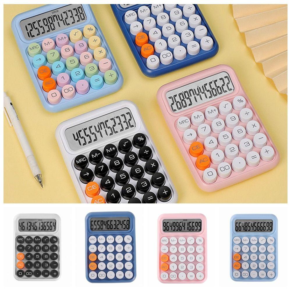 Large Display Mechanical Keyboard Calculator Cartoon Mechanical Calculator Learning Tools
Large Display Mechanical Keyboard Calculator Cartoon Mechanical Calculator Learning Tools