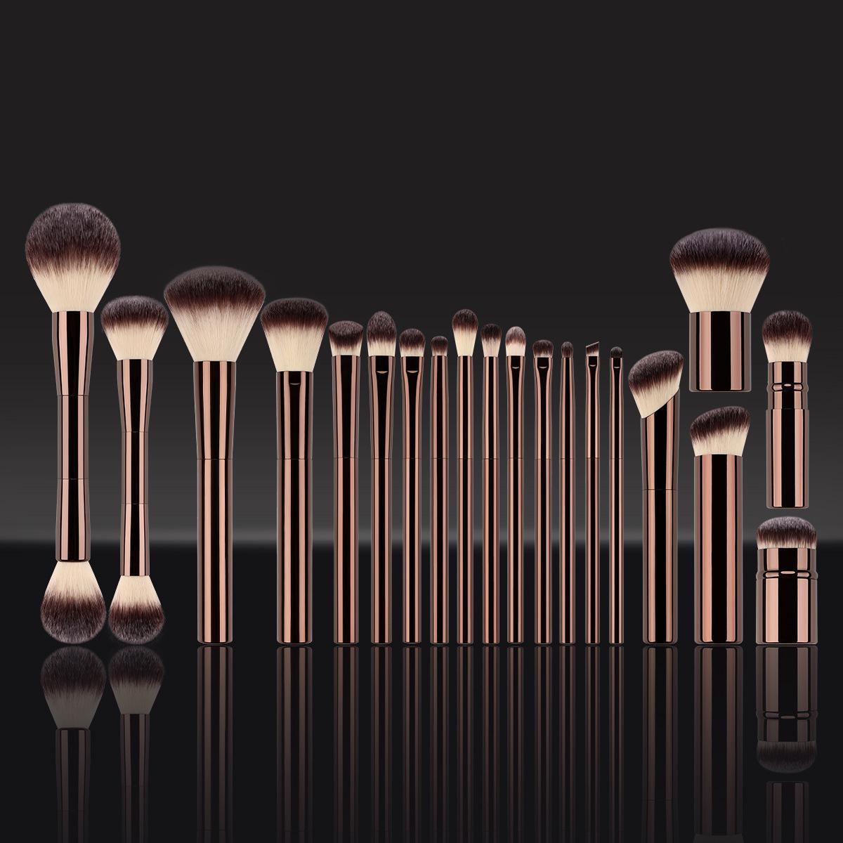 20-Piece Makeup Brush Set: Includes Powder, Blush, Foundation, Eyeshadow, Concealer, Lip Brushes & Beauty Tools
20-Piece Makeup Brush Set: Includes Powder, Blush, Foundation, Eyeshadow, Concealer, Lip Brushes & Beauty Tools