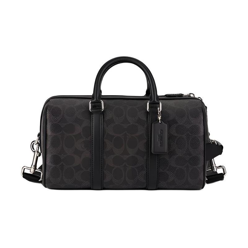 COACH Venturer 27 Logo Pendant Shoulder Strap Adjustable and Removable Faux Leather and Calf Leather Crossbody Handbag Large Men s Black чорний
COACH Venturer 27 Logo Pendant Shoulder Strap Adjustable and Removable Faux Leather and Calf Leather Crossbody Handbag Large Men s Black чорний