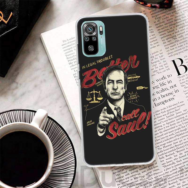 Better Call Saul TV Cover For Xiaomi Redmi Note 14 13 12S 12 11 Pro Plus Phone Case 11S 10S 10 11E 11T 14Pro 13Pro Print Coque N Redmi Note 13 Pro 4G
Better Call Saul TV Cover For Xiaomi Redmi Note 14 13 12S 12 11 Pro Plus Phone Case 11S 10S 10 11E 11T 14Pro 13Pro Print Coque N Redmi Note 13 Pro 4G