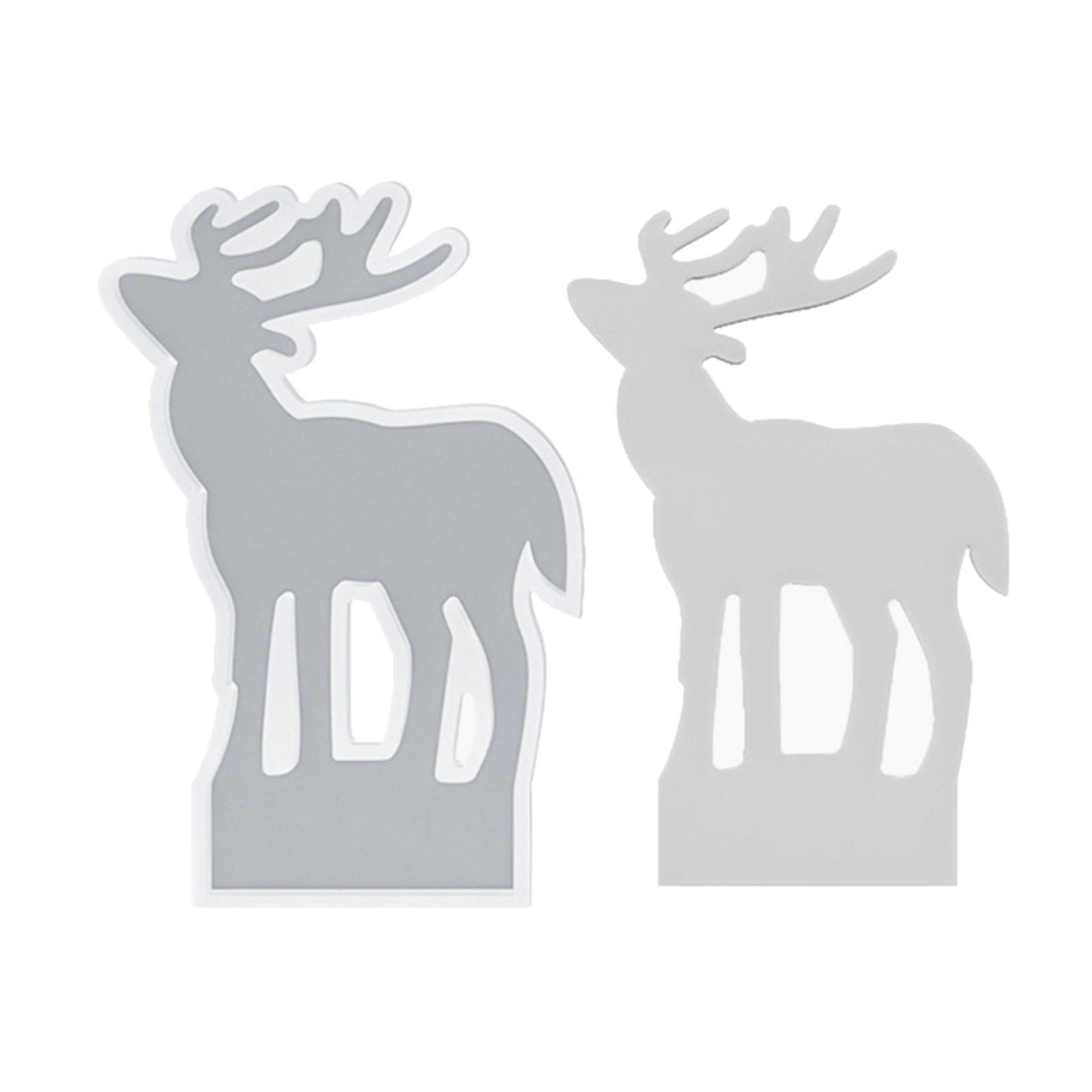 Christmas Tree Silicone Mold Handmade Standing Elk Decoration Crafting Tool Double Hole Candle Holder Base Mould
Christmas Tree Silicone Mold Handmade Standing Elk Decoration Crafting Tool Double Hole Candle Holder Base Mould
