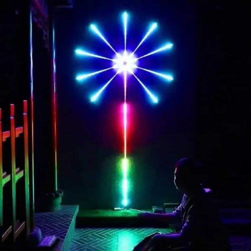 Светодиодная лента RGB-фейерверк с Bluetooth-приложением для неоновой ленты Светодиодные ленты с USB-питанием 5 В Светодиодные ленты для рождественской вечеринки
Светодиодная лента RGB-фейерверк с Bluetooth-приложением для неоновой ленты Светодиодные ленты с USB-питанием 5 В Светодиодные ленты для рождественской вечеринки