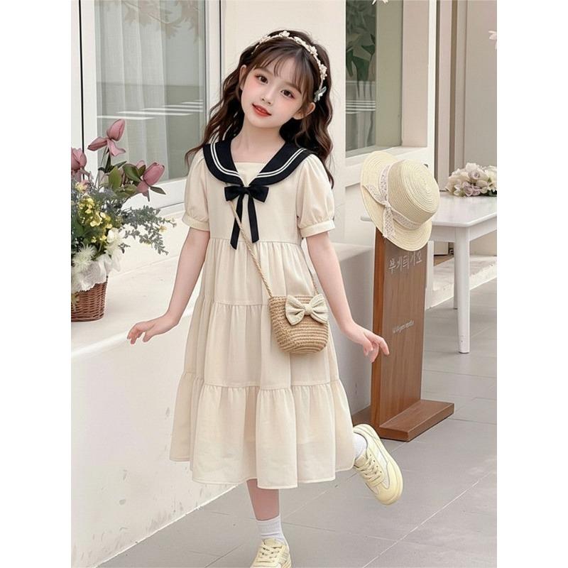 Sweet Peach-colored Dress for Girls - Summer Children s School-style Princess Dress 130
Sweet Peach-colored Dress for Girls - Summer Children s School-style Princess Dress 130