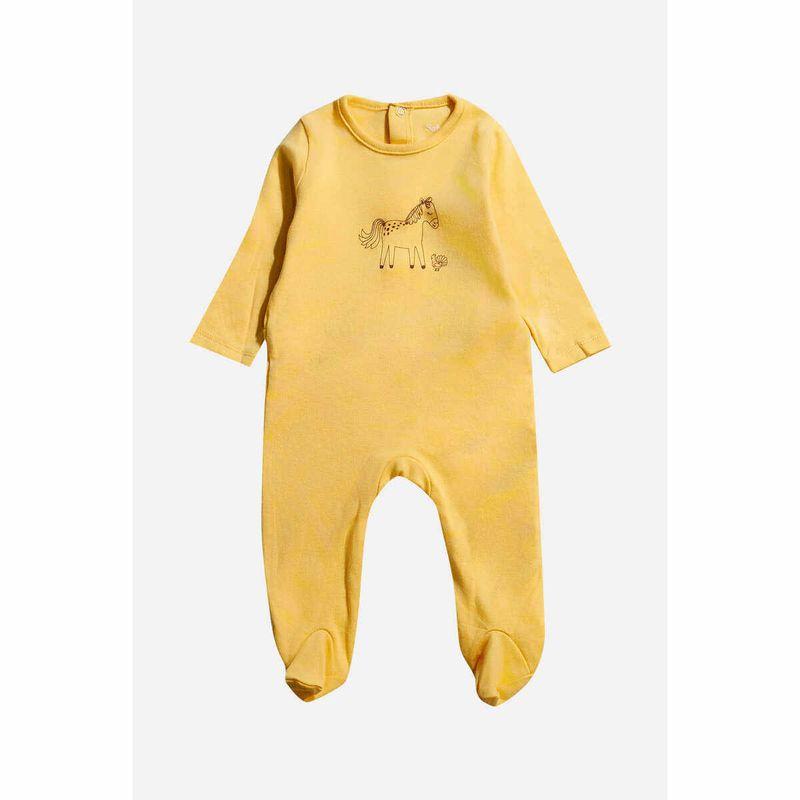 Outer Order Baby Boy and Baby Girl Baby Fall and Winter New Arrival Pure Cotton Long Sleeves Pony Print Cute Foot-Wrapped One-Piece Romper Outwear Yellow 68 cm
Outer Order Baby Boy and Baby Girl Baby Fall and Winter New Arrival Pure Cotton Long Sleeves Pony Print Cute Foot-Wrapped One-Piece Romper Outwear Yellow 68 cm