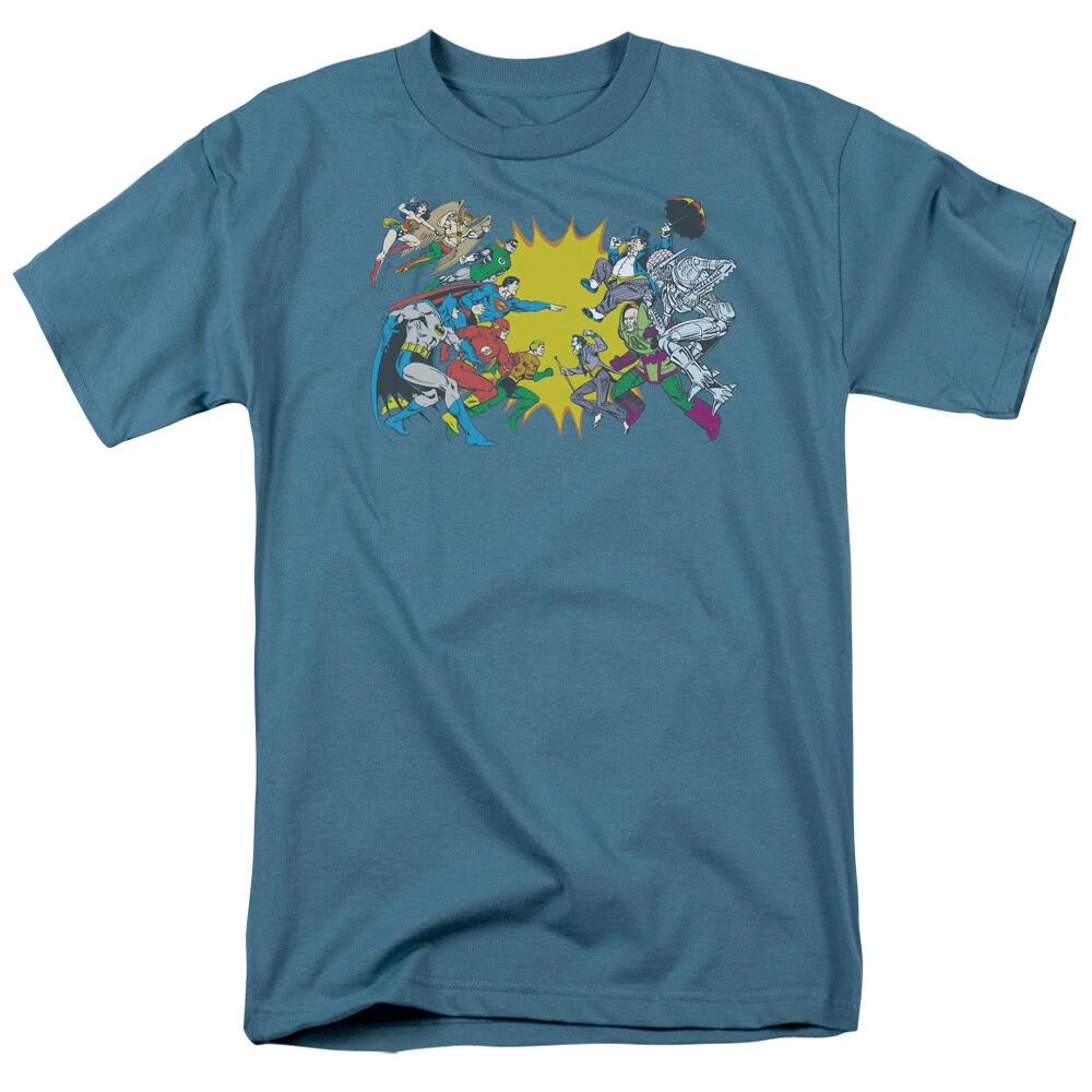 Justice League Of America Face Off T-Shirt - Regular or Tank - to 6X M
Justice League Of America Face Off T-Shirt - Regular or Tank - to 6X M