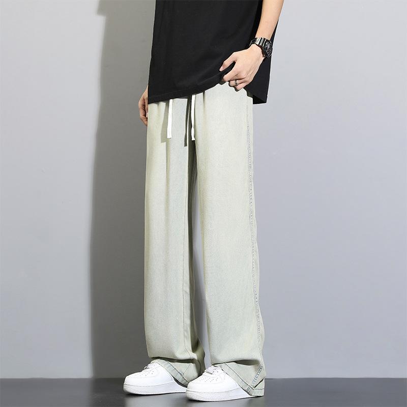 Summer thin Tennis Jeans Men s High Street Retro Student American Loose and Tight Wide Leg Straight Pants S
Summer thin Tennis Jeans Men s High Street Retro Student American Loose and Tight Wide Leg Straight Pants S