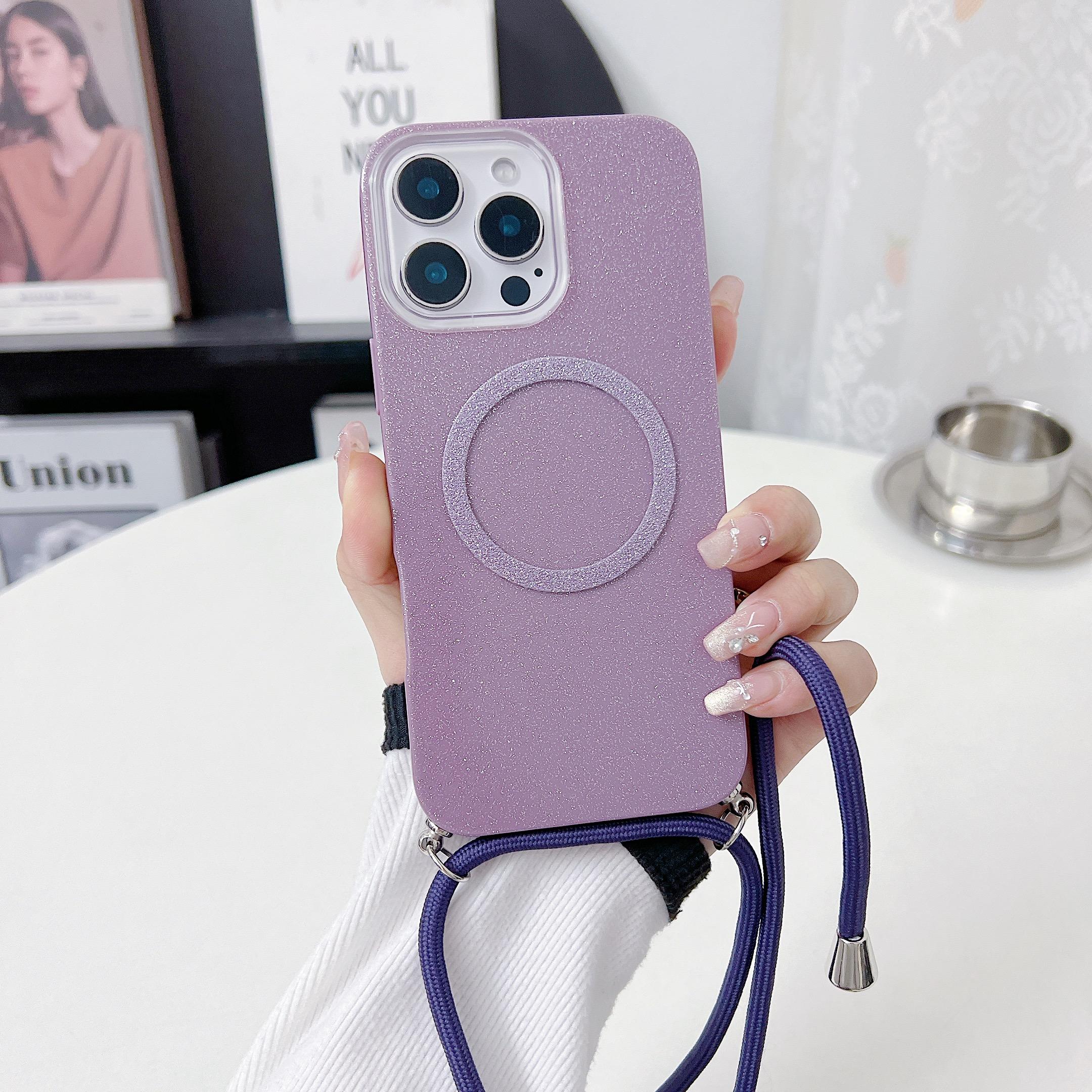 Beautiful Glitter Crossbody Lanyard Magnetic for IPhone 16 E 15 Pro Max 14 13 12 11 Pro Phone Case for Magsafe Cover iPhone 11 фіолетовий
Beautiful Glitter Crossbody Lanyard Magnetic for IPhone 16 E 15 Pro Max 14 13 12 11 Pro Phone Case for Magsafe Cover iPhone 11 фіолетовий