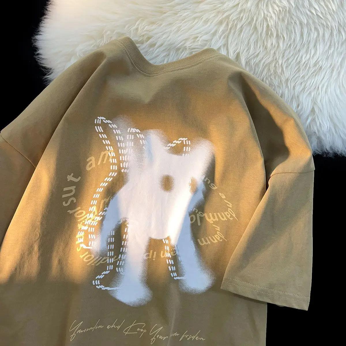 Женский летний ретро-принт с милым коротким рукавом, большой размер, свободный, с коротким рукавом XS
Женский летний ретро-принт с милым коротким рукавом, большой размер, свободный, с коротким рукавом XS