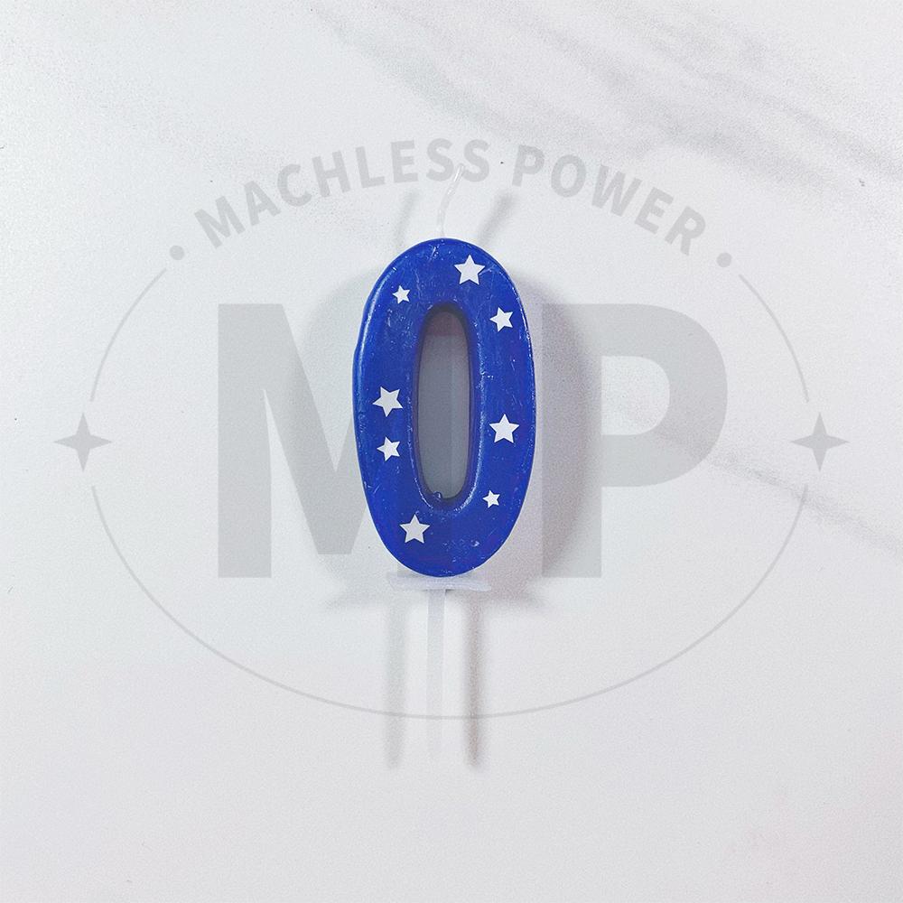 4,5 см красные синие цифры звезды на день рождения свечи в стиле американского флага японские звезды цифровая восковая свеча украшение для торта кекс вечеринка